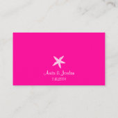 Starfish Place Card Plaatskaartje (Achterkant)
