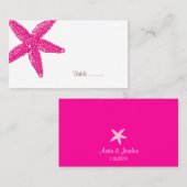 Starfish Place Card Plaatskaartje (Voorkant / Achterkant)