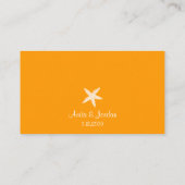 Starfish Place Card Plaatskaartje (Achterkant)