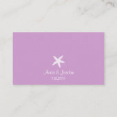 Starfish Place Card Plaatskaartje (Achterkant)