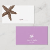 Starfish Place Card Plaatskaartje (Voorkant / Achterkant)