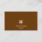 Starfish Place Card Plaatskaartje (Achterkant)