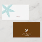Starfish Place Card Plaatskaartje (Voorkant / Achterkant)