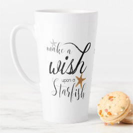 Starfish Quote Art Latte Mok
