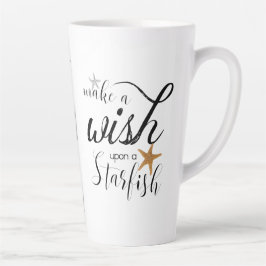 Starfish Quote Art Latte Mok