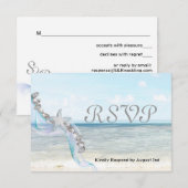 Starfish-responskaart RSVP Kaartje (Voorkant / Achterkant)