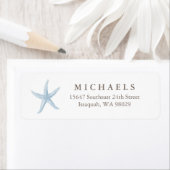 Starfish Return Address Labels (Insitu)