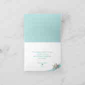 Starfish Ribbon Diamond met foto Bedankkaart (Binnen)