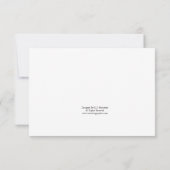 Starfish RSVP Reageer Kaarten (Achterkant)