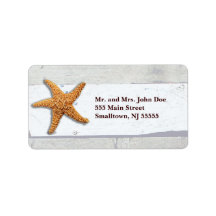 Starfish Rustic Beach Board Nautical