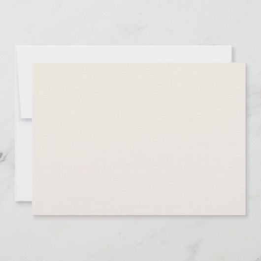 Starfish Rustic Beach Wedding Kaart (Achterkant)