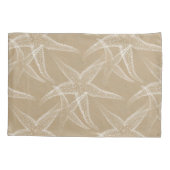 Starfish Sand Beige Beach Pillowcase Kussensloop (Achterkant)