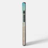 Starfish Sand Dollar Beach Scene iPhone Case (Achterkant / Links)