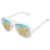 Starfish Sand Zeeen Beach Aviator Zonnebril (Gekanteld)