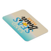 Starfish Sand Zeeen Beach Magneet (Rechterzijde)