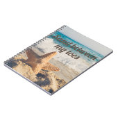 Starfish Sandy Beach Ocean Sand between Toes Notitieboek (Linkerzijde)