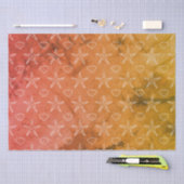 Starfish Seashell Sketch Pattern Tissuepapier (Craft)