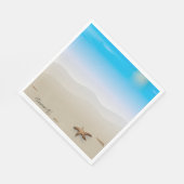 Starfish Seashell Thed Paper Napkins Servet (Hoek)