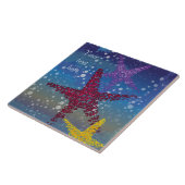 Starfish Seastar Tegeltje (Zijkant)