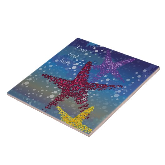 Starfish Seastar Tegeltje (Zijkant)