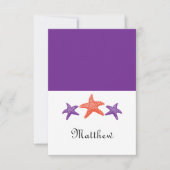 Starfish Seatcard Kaart (Voorkant)