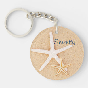 Starfish Serenity Prayer Sleutelhanger