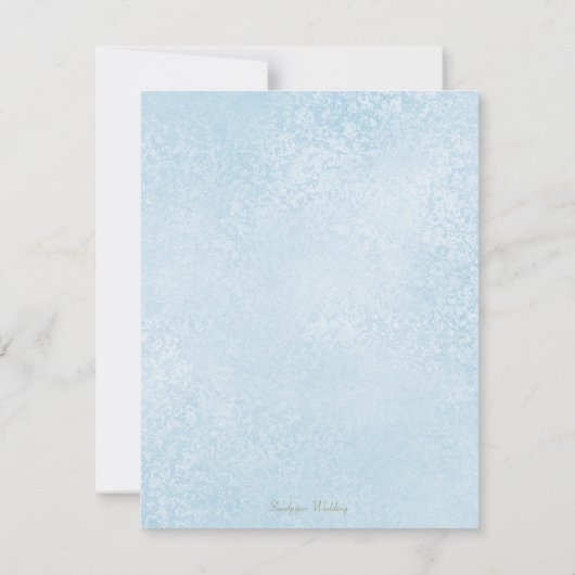 Starfish Small Weddenschap Bedankt kaarten (Achterkant)