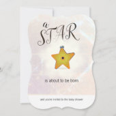 Starfish Star Baby Shower Invitaties Kaart (Voorkant)