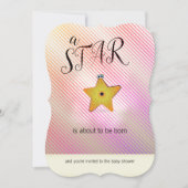 Starfish Star Baby Shower Invitaties Kaart (Voorkant)
