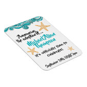 Starfish Story Adoptie Party aankondiging Magneet (Rechterzijde)