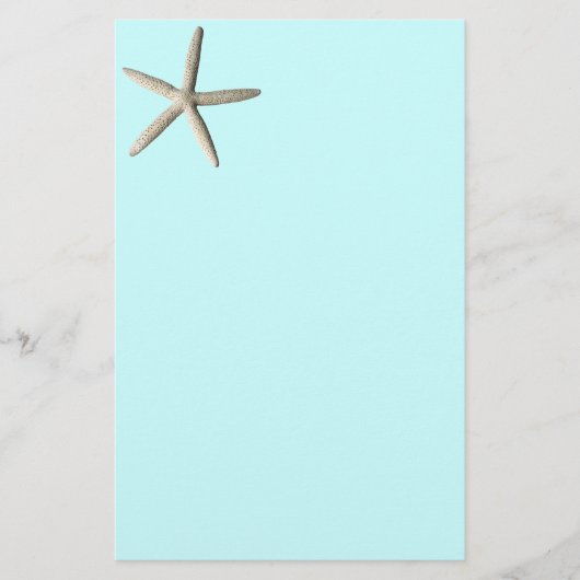 Starfish strand foto kunst briefpapier (Voorkant)