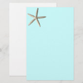 Starfish strand foto kunst briefpapier (Voorkant / Achterkant)