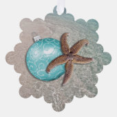 Starfish strand kerstversiering Kaart (Voorkant)