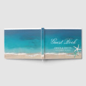 Starfish strand zomer bruiloft gastenboek (Volledig)