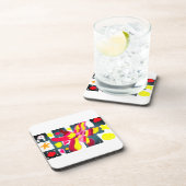 Starfish  style  bier onderzetter (Rechterzijde)