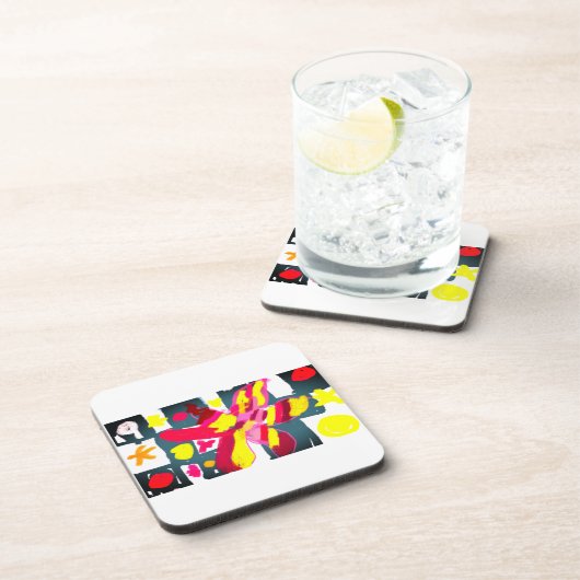 Starfish style bier onderzetter (Rechterzijde)