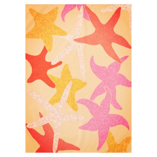 Starfish tablet tafelkleed (Voorkant)