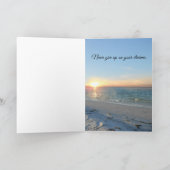 Starfish thrower-wenskaart kaart (Binnen)