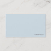 Starfish Visitekaartje (Achterkant)