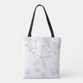 Starfish Volwassenkleurig volledig Tas (Achterkant)