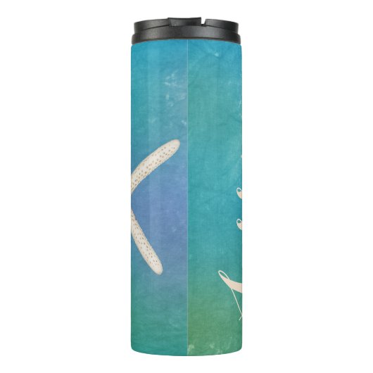 Starfish Water Fles Geïsoleerd (Achterkant)