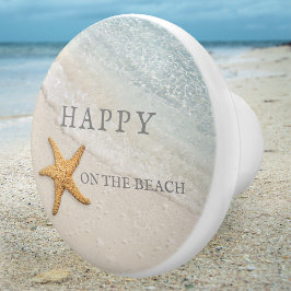 Starfish Waves Beach House Keramische Knop