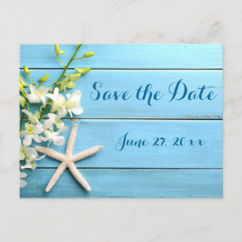 Starfish Wedding Save the Date Briefkaarten Orchid