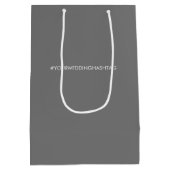 Starfish welkomsttas voor bestemming bruiloft gast medium cadeauzakje (Achterkant)