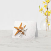 Starfish Wenskaart Kaart (Gele Bloem)