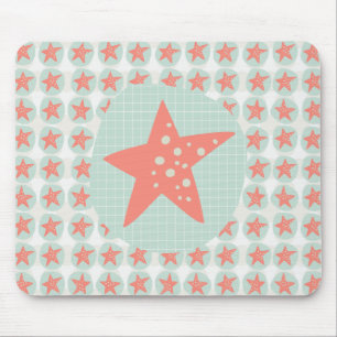 Starfish Whimsical Zee Ocean Nautical Muismat