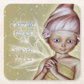 Starfish Wish Kartonnen Onderzetters (Voorkant)