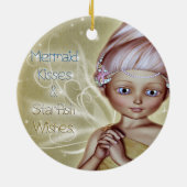 Starfish Wish Keramisch Ornament (Achterkant)