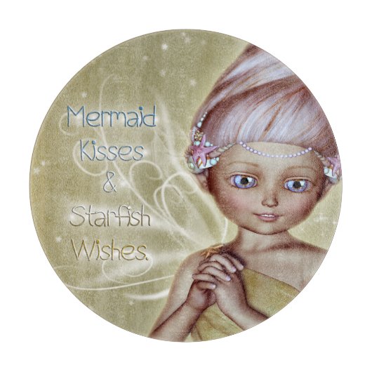 Starfish Wish Snijplank (Voorkant)