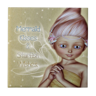 Starfish Wish Tegeltje